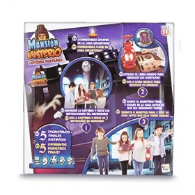 PLAY FUN BY IMC TOYS Mansion Miserio - Jeu Escape Room avec Livre Magique et Lampe de Poche pour Enfants de Plus de 6 Ans