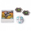 BAKUGAN, Mallette de Rangement Baku-Storage pour créatures à Collectionner, à partir de 6 Ans Un Gorthion Blanc est Inclus