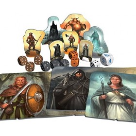 Thames & Kosmos ,692261, Legends of Andor: New Heroes Expansion, Compatible with Part 1, Cooperative Board Game, 2-6 Players,