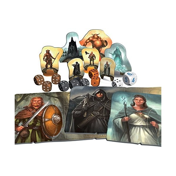 Thames & Kosmos ,692261, Legends of Andor: New Heroes Expansion, Compatible with Part 1, Cooperative Board Game, 2-6 Players,