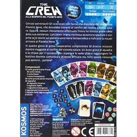 Giochi Uniti - The Crew, Jeu de Cartes, Édition Italienne, GU670, à partir de 14 Ans