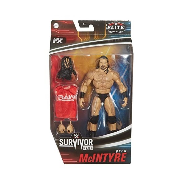 WWE Drew McIntyre Elite Survivor Series Limited Edition Action Figure Wrestling 18cm