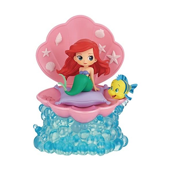 Banpresto - Qposket - Disney Princesses - La petite sirène - Figurine de collection Ariel Stories 12 cm - BP17648P