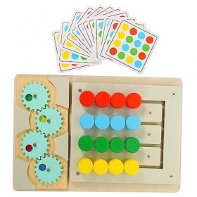 Operitacx 1 Jeu Jouets Assortis De Couleur Planche De Tri Jouet Plateau De Jeu De Correspondance Des Couleurs Jouets Éducatif