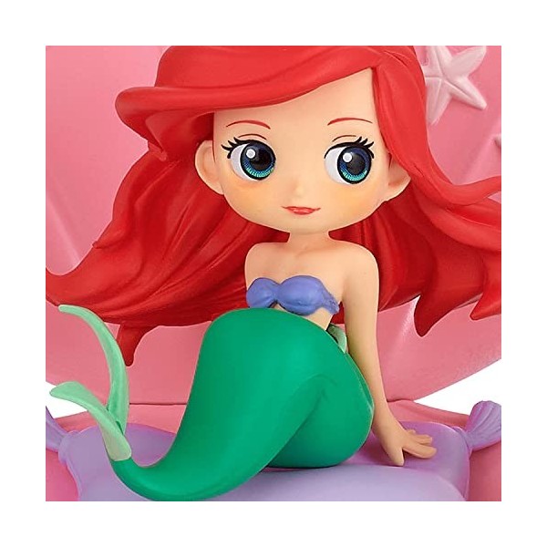 Banpresto - Qposket - Disney Princesses - La petite sirène - Figurine de collection Ariel Stories 12 cm - BP17648P