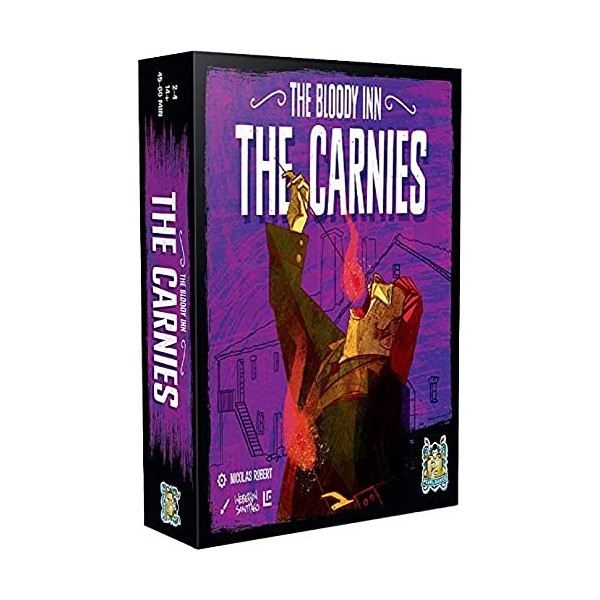 Pearl Games PGAS02EN The Carnies: The Bloody Inn Expansion, Multicoloured
