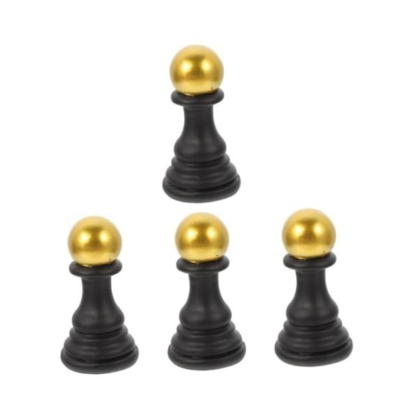 Toyvian Échecs 4 Pièces Étagère De Table D Simulée Étagère À Livres pour Bureau Décor De Bureau Jeu De Perfection Amateur D