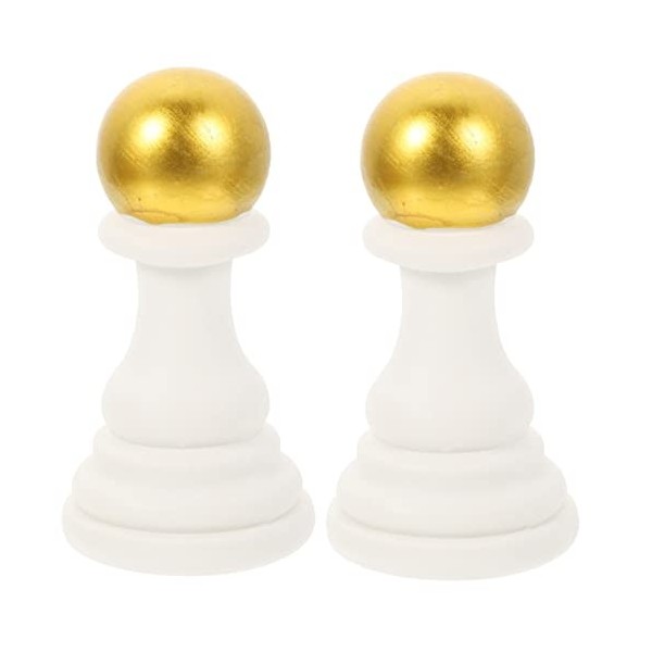 Toyvian Échecs 4 Pièces Étagère De Table D Simulée Étagère À Livres pour Bureau Décor De Bureau Jeu De Perfection Amateur D