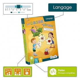 Placote – Le Casse-Phrase, Jeu éducatif 2½ ans à 4½ ans - PLA4