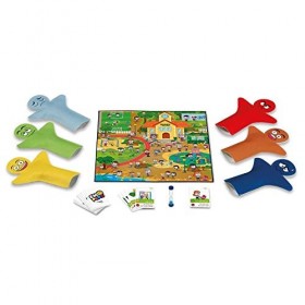 Cayro - Emo Park - + 5 Ans - Amusant et apprenant - Jeu de société pour Enfants - Utilisez Les marionnettes et évitez Les Mot