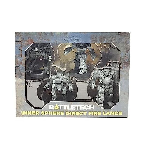 Catalyst Game Labs - BattleTech Inner Sphere Command Lance  - Miniature Game -English Version