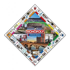 Winning Moves - Monopoly Ed Vérone, Jeu de société