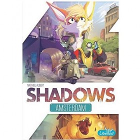 Asmodee Italie Shadows Amsterdam Jeu de table, blanc, libsham01it - version italienne