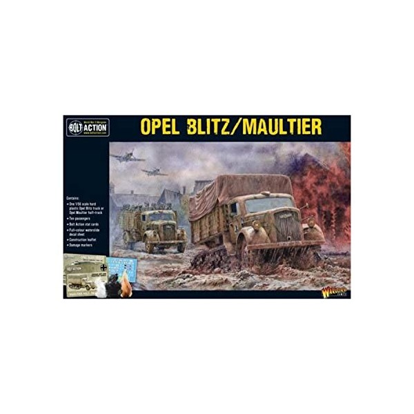 Warlord Games, Opel Blitz/Maultier, Bolt Action Wargaming Miniatures