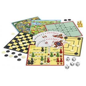 Schmidt Spiele 49188 Collection de Jeux compacte de 150, Multicolore, Petit
