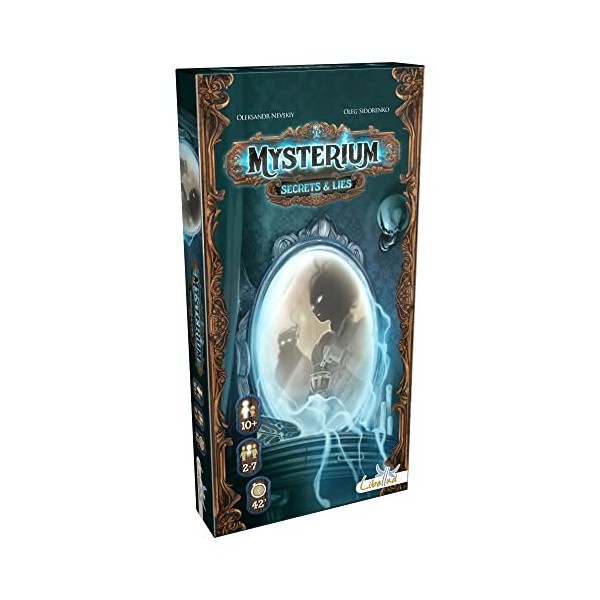 Libellud, Mysterium Secrets and Lies Board Game Expansion, Ages 10 and up, 2-7 Players, Average Playtime 42 Minutes