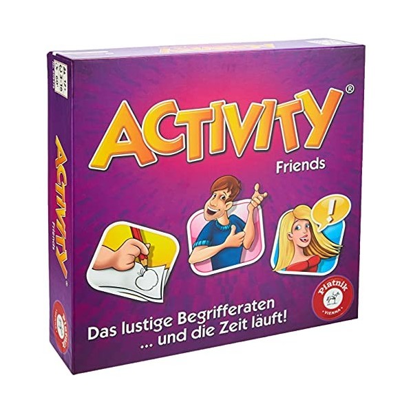 Piatnik 6054 - Activity Friends, 12-99 Ans, 25,5 x 25,5 x 6