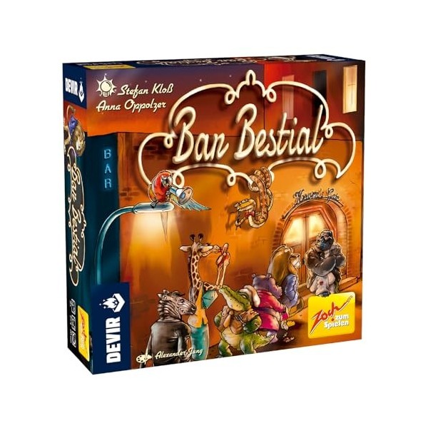 Devir Iberia – Bar Bestial, Jeu de Cartes 223675 