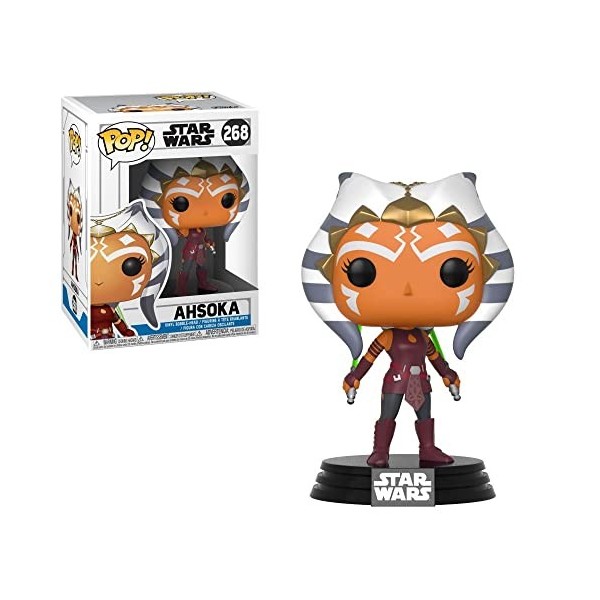 Funko POP! Bobble: Star Wars: Clone Wars: Ahsoka Tano - Figurine en Vinyle à Collectionner - Idée de Cadeau - Produits Offici