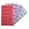 Carnets De Tickets De Bingo Géants, 6 à Afficher, 5 Parties Par ClubKing Ltd