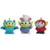 Pixar Disney Pixar Remix, 3 figurines d’Alien déguisé en Sulli, Rémy et Miguel, jouet pour enfant à collectionner, GPD05