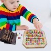 Stronrive Jeu Sudoku | Sudoku pour Les Enfants,Mathématiques Casse-tête Jouets Éducatifs Bureau Train Capacité Pensée Logique