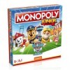 Winning Moves - MONOPOLY JUNIOR LA PATPATROUILLE - Jeu de société - Jeu de plateau - Accéssible des 5 ans - Versions françai