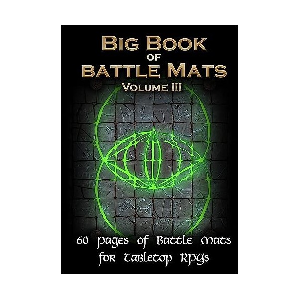 Loke Battle Mats Livre Plateau de Jeu : Big Book of VOL. 3 A4 
