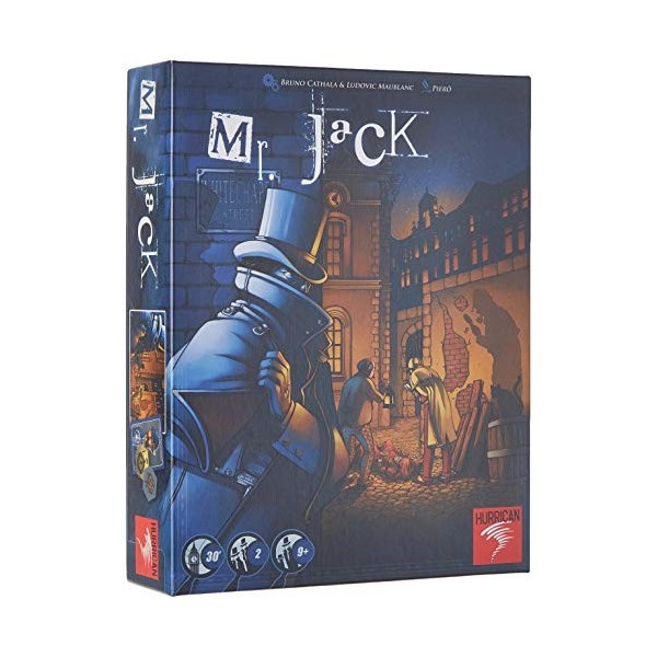 Mr. Jack - Spannendes Deduktionsspiel Für 2 Spieler Ab 9 Jahren | Familienspiel Von Hurrican