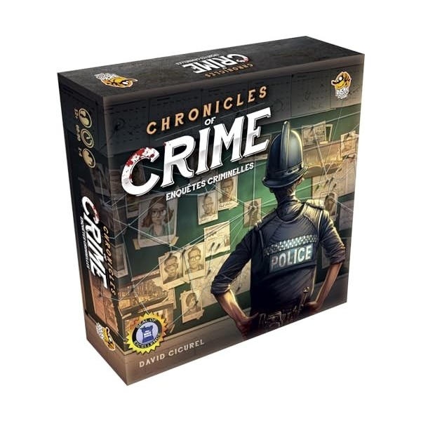 LUCKY DUCK GAMES - Chronicles of Crime - Boite de Base | Version Française | Jeu De Plateau | Jeu de Société | A partir de 12