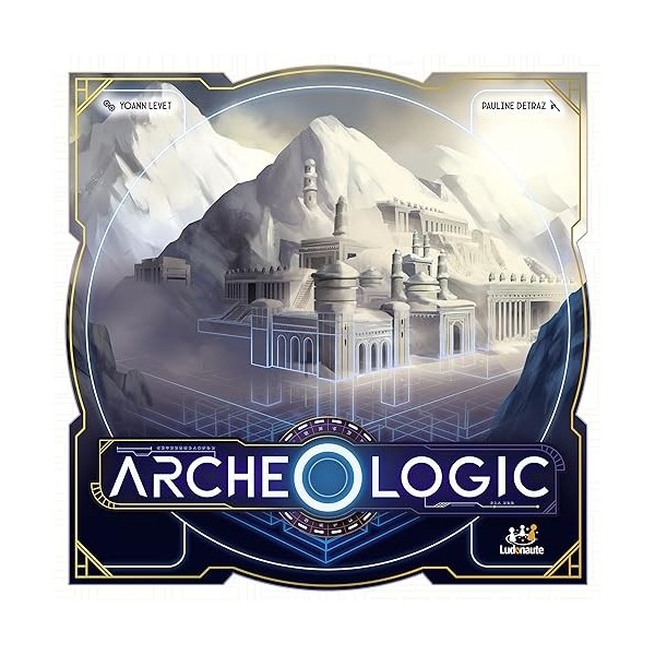 ARCHEOLOGIC - Ludonaute - Jeu de société - Un Jeu de déduction compétitif - à partir de 12 Ans