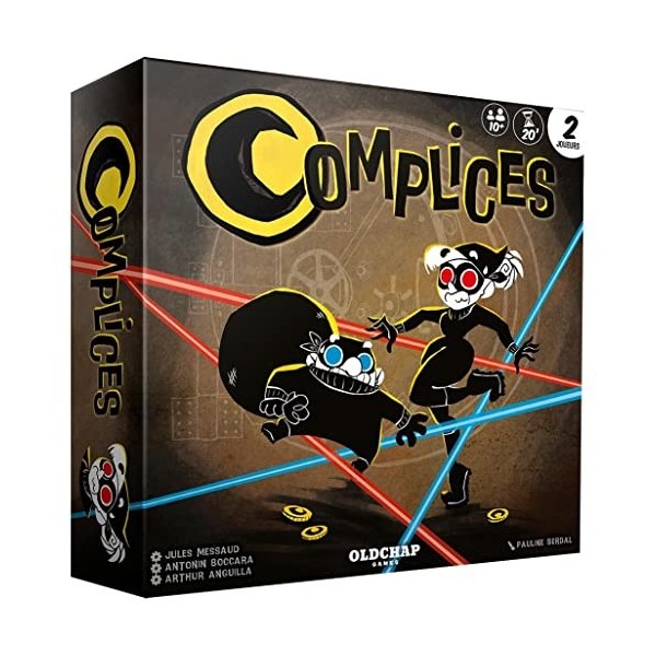 Complices - Oldchap - Blackrock Games - Version Française - Jeu de société - Jeu Duo - Jeu coopératif L