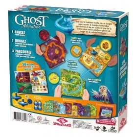 Buzzy Games Ghost Adventure Jeu de société - Jeu coopératif - à partir de 8 Ans - Version française