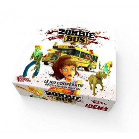 ZOMBIE BUS - le jeu coopératif où cest chacun pour soi ! jeu de dés et de cartes pour toute la famille - 2 à 5 joueurs - 30 