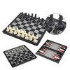 Andux Jeu De Plateau Magnétique Pliable Ludo Chess CXYXQ-03 M 