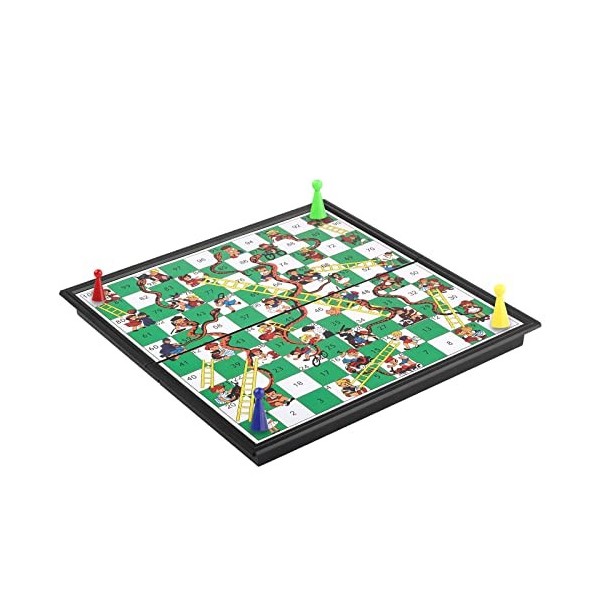 Andux Jeu De Plateau Magnétique Pliable Ludo Chess CXYXQ-03 M 