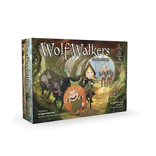 WolfWalkers - Jeu de société amusant et captivant pour les enfants à partir de 6 ans - Magnifiques illustrations