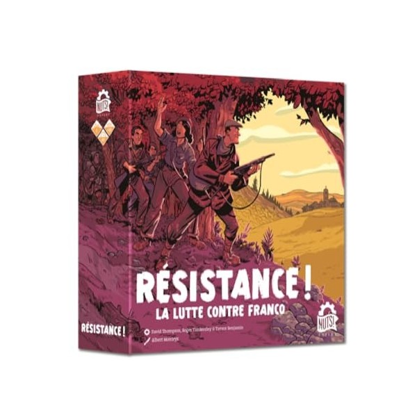 Nuts! Publishing Résistance - Jeu de société - Version française