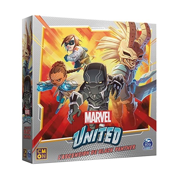 Asmodee- Marvel Thor Jeu de société, CMNMUN04FR, Extension : Légendes dAsgard