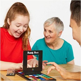 RUBIKS Race - Jeu de Casse-Tête Coloré Rubiks - Jeu de société Classique 3X3 - Stratégie Ultime Face à Face - Jeu pour Deux