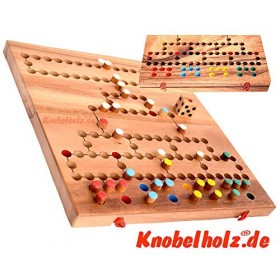 Barricade Blockade Board Medium Planche pliante en bois Knobel Jeu de dés stratégique pour 4 joueurs Blokades Jeu de société 