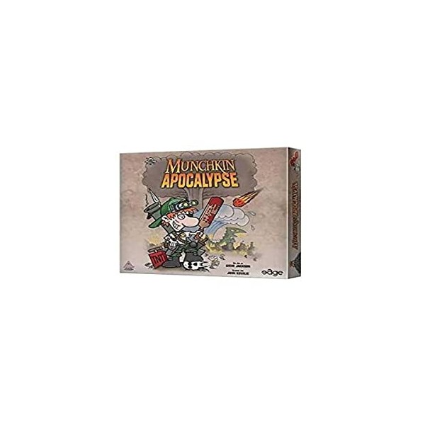 Edge | Munchkin : Apocalypse | Jeu de société | À partir de 10 ans | 3 à 6 joueurs