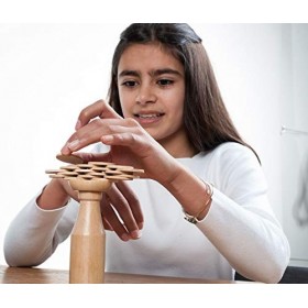 Engelhart - Jeu en Bois des pièces en équilibre sur la Bouteille - 340911