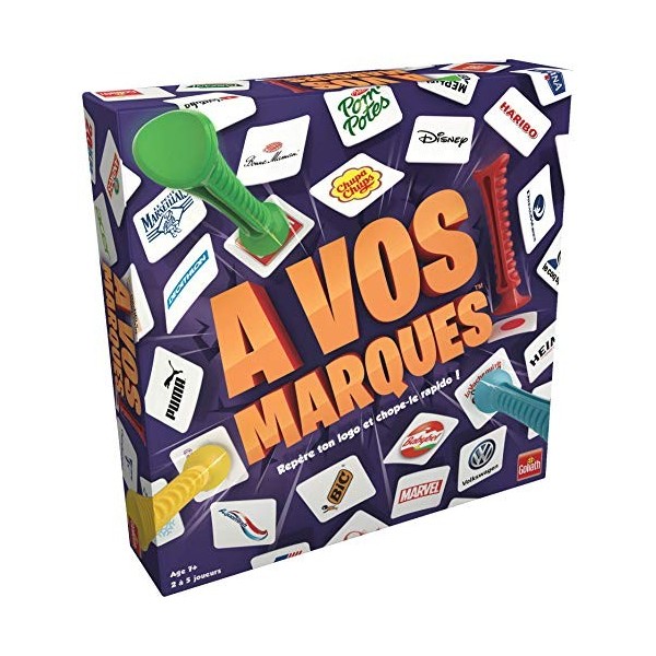 A Vos Marques - Jeux de société enfants - A partir de 8 Ans - Jeux dambiance - Jeux de rapidité - 2 à 5 joueurs