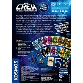 Thames & Kosmos , 691868 , The Crew: The Quest For Planet Nine , Cooperative Trick Taking Game , 50 Different Missions , 3-5 
