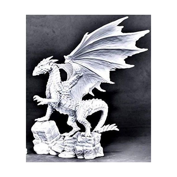 1 x KYPHRIXIS The Copper Dragon - Reaper Bones Figurine pour Jeux de Roles Plateau - 77565