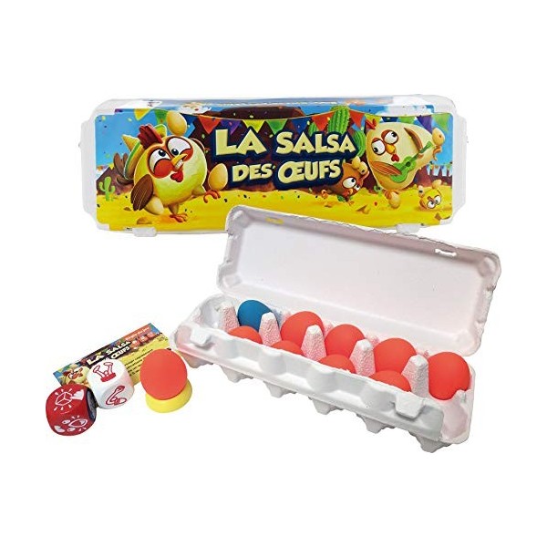 La Salsa des Œufs - Asmodee - Jeu de société - Jeu dambiance - Jeu enfant