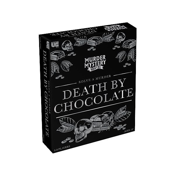 Murder Myster Party Game-Murder Mystery- Death By Chocolate