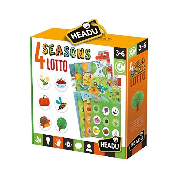 HEADU 4 Saisons Lot Jeu Didactique / Educatif Culture Général Et Logique