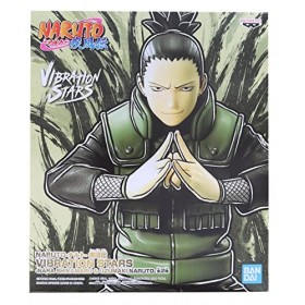 Bandai - Naruto Shippuden Vibration Stars Nara Shikamaru Figure Cranberry